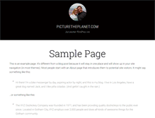 Tablet Screenshot of picturetheplanet.com